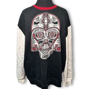 Star Wars Men’s Darth Vader Red and Black Sweatshirt